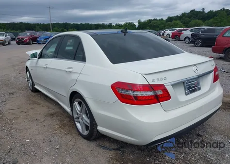 2012 Mercedes-Benz E 350 4Matic из США, поврежденный, VIN WDDHF8JBXCA631343